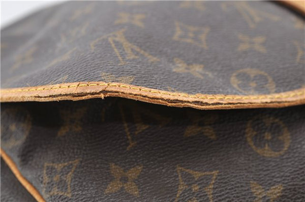 Auth LOUIS VUITTON Monogram Saumur 35 Shoulder Cross Bag M42254 LV Junk 7711C