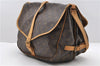 Auth LOUIS VUITTON Monogram Saumur 35 Shoulder Cross Bag M42254 LV Junk 7711C