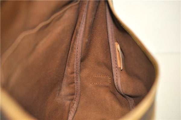 Auth LOUIS VUITTON Monogram Saumur 35 Shoulder Cross Bag M42254 LV Junk 7711C