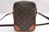 Authentic Louis Vuitton Monogram Danube Shoulder Cross Body Bag M45266 LV 7711F