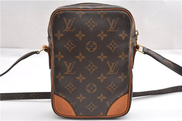 Authentic Louis Vuitton Monogram Danube Shoulder Cross Body Bag M45266 LV 7711F