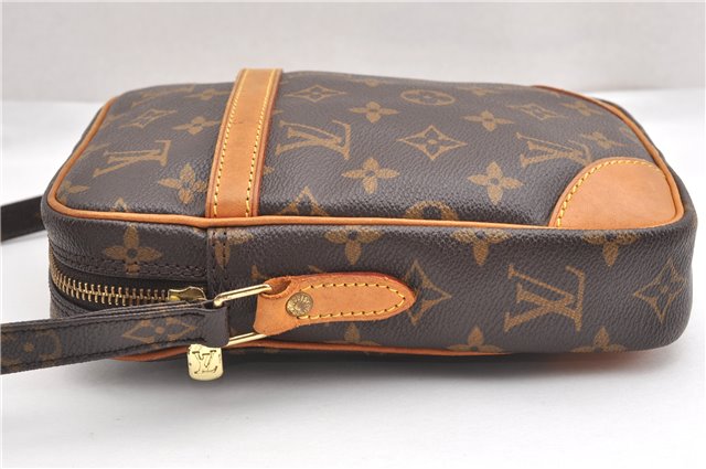 Authentic Louis Vuitton Monogram Danube Shoulder Cross Body Bag M45266 LV 7711F