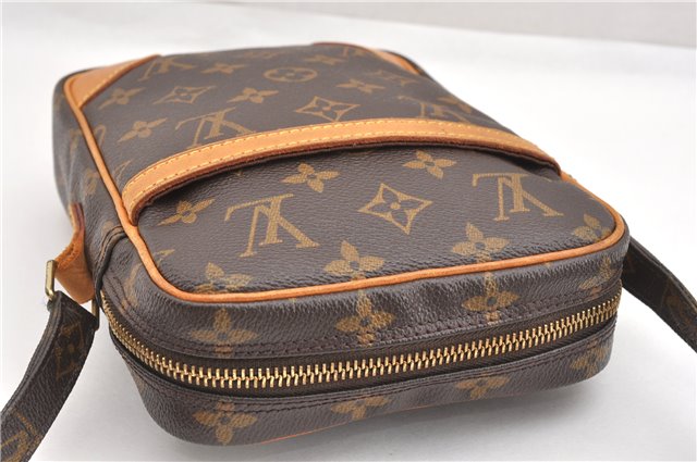 Authentic Louis Vuitton Monogram Danube Shoulder Cross Body Bag M45266 LV 7711F