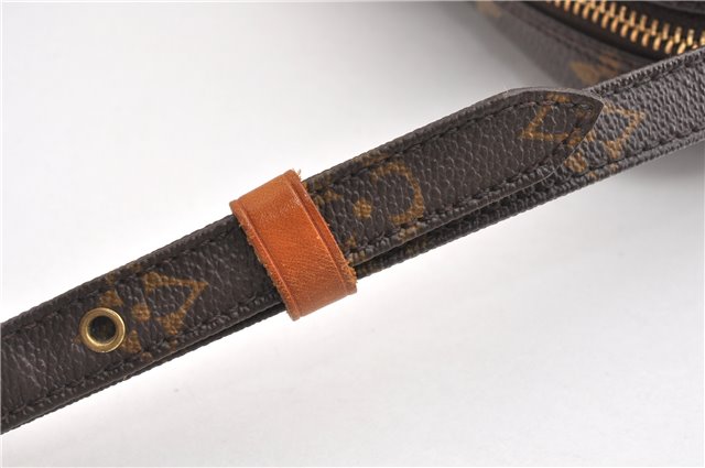 Authentic Louis Vuitton Monogram Danube Shoulder Cross Body Bag M45266 LV 7711F