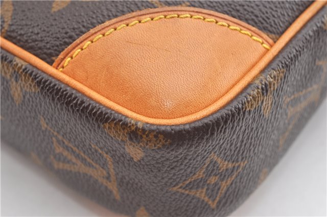 Authentic Louis Vuitton Monogram Danube Shoulder Cross Body Bag M45266 LV 7711F