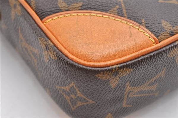 Authentic Louis Vuitton Monogram Danube Shoulder Cross Body Bag M45266 LV 7711F