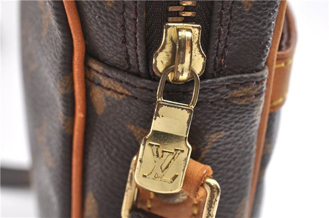 Authentic Louis Vuitton Monogram Danube Shoulder Cross Body Bag M45266 LV 7711F