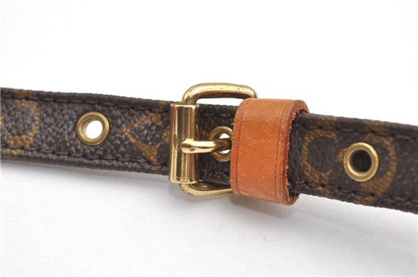 Authentic Louis Vuitton Monogram Danube Shoulder Cross Body Bag M45266 LV 7711F