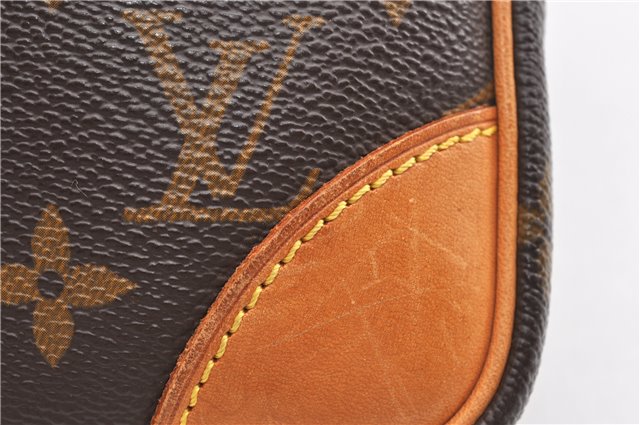 Authentic Louis Vuitton Monogram Danube Shoulder Cross Body Bag M45266 LV 7711F