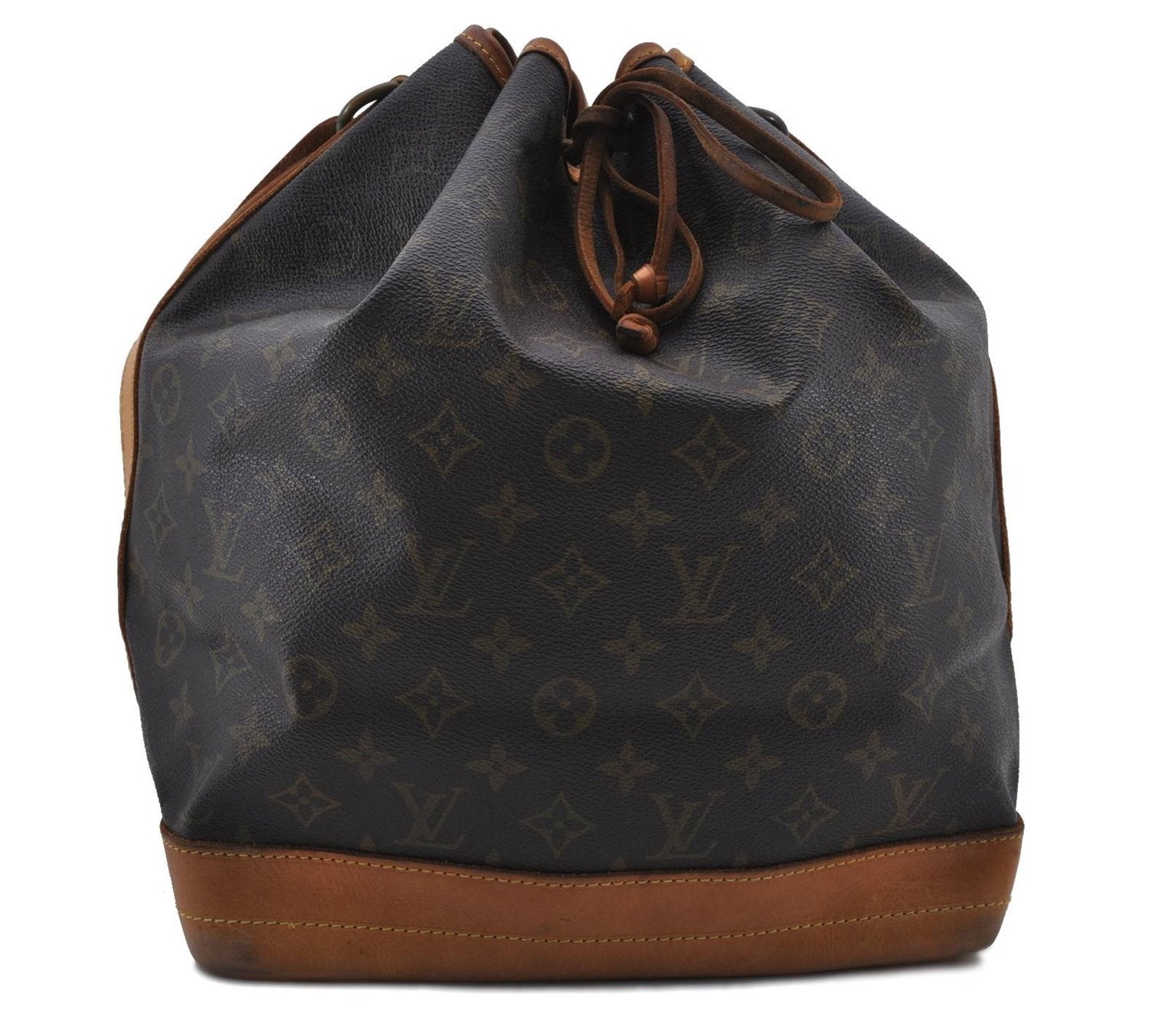 Authentic LOUIS VUITTON Monogram Noe Shoulder Bag M42224 LV 7712C