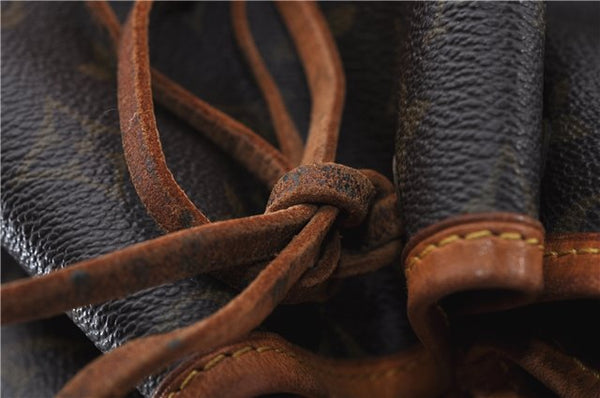 Authentic LOUIS VUITTON Monogram Noe Shoulder Bag M42224 LV 7712C