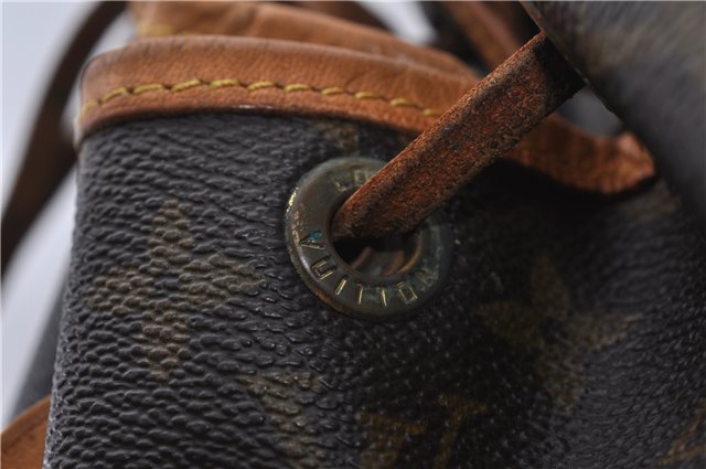 Authentic LOUIS VUITTON Monogram Noe Shoulder Bag M42224 LV 7712C