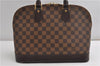 Authentic Louis Vuitton Damier Alma Hand Bag Purse N51131 LV 7712F