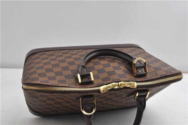 Authentic Louis Vuitton Damier Alma Hand Bag Purse N51131 LV 7712F