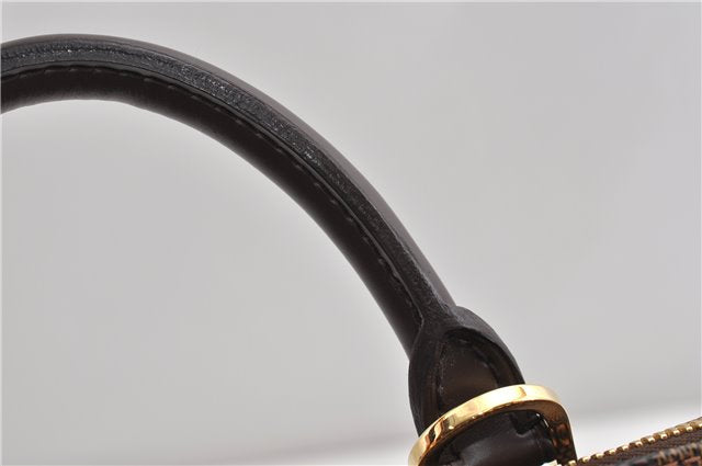 Authentic Louis Vuitton Damier Alma Hand Bag Purse N51131 LV 7712F