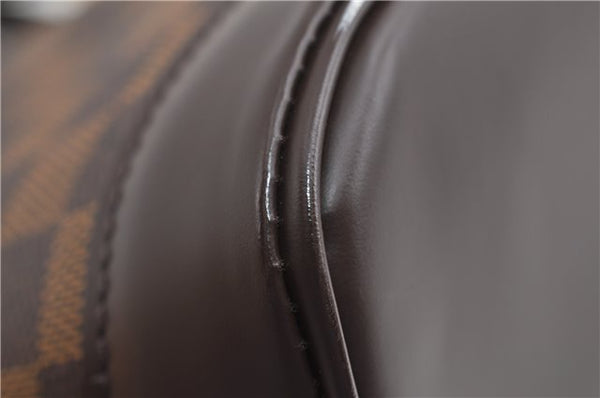 Authentic Louis Vuitton Damier Alma Hand Bag Purse N51131 LV 7712F