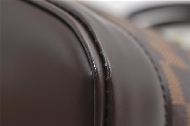 Authentic Louis Vuitton Damier Alma Hand Bag Purse N51131 LV 7712F