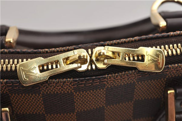 Authentic Louis Vuitton Damier Alma Hand Bag Purse N51131 LV 7712F