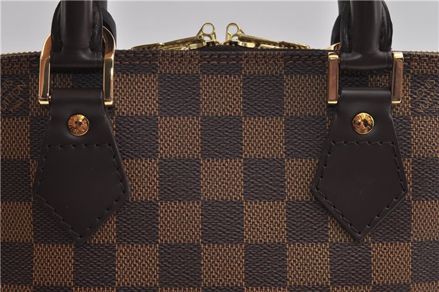 Authentic Louis Vuitton Damier Alma Hand Bag Purse N51131 LV 7712F