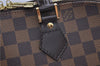 Authentic Louis Vuitton Damier Alma Hand Bag Purse N51131 LV 7712F