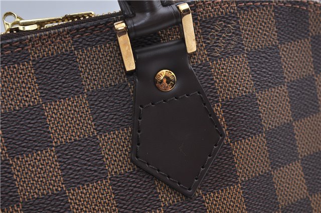 Authentic Louis Vuitton Damier Alma Hand Bag Purse N51131 LV 7712F