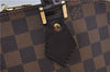 Authentic Louis Vuitton Damier Alma Hand Bag Purse N51131 LV 7712F