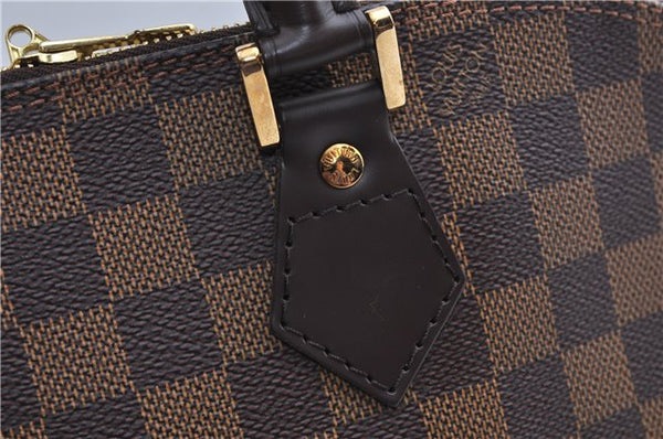 Authentic Louis Vuitton Damier Alma Hand Bag Purse N51131 LV 7712F