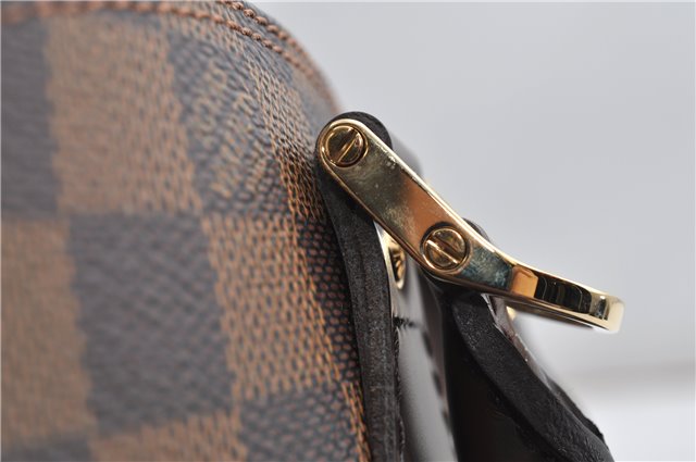 Authentic Louis Vuitton Damier Alma Hand Bag Purse N51131 LV 7712F