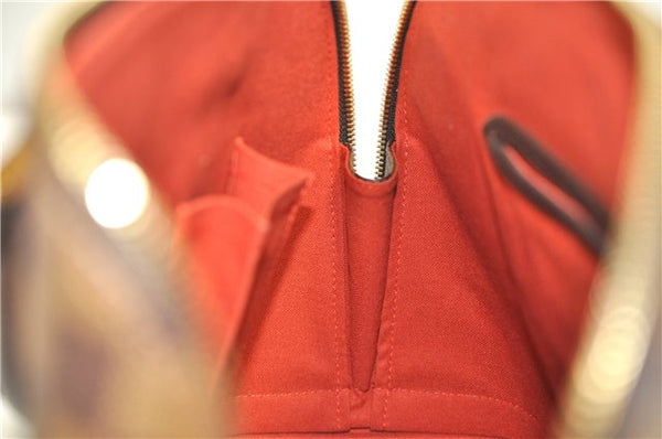 Authentic Louis Vuitton Damier Alma Hand Bag Purse N51131 LV 7712F