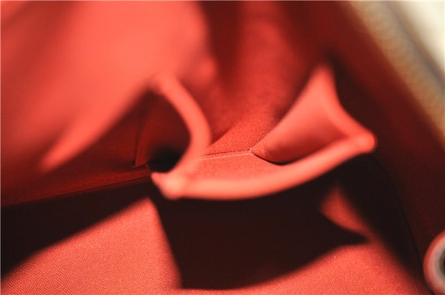 Authentic Louis Vuitton Damier Alma Hand Bag Purse N51131 LV 7712F