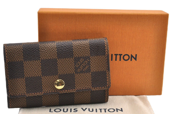 Authentic Louis Vuitton Damier Multicles 6 Key Case Holder N62630 LV Box 7716F
