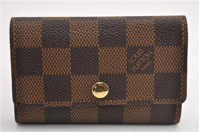 Authentic Louis Vuitton Damier Multicles 6 Key Case Holder N62630 LV Box 7716F