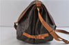 Auth LOUIS VUITTON Monogram Saumur 35 Shoulder Cross Body Bag M42254 LV 7717C