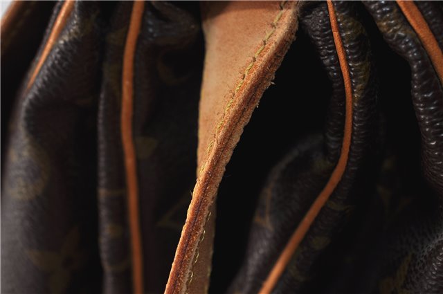 Auth LOUIS VUITTON Monogram Saumur 35 Shoulder Cross Body Bag M42254 LV 7717C