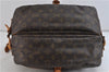 Auth LOUIS VUITTON Monogram Saumur 35 Shoulder Cross Body Bag M42254 LV 7717C