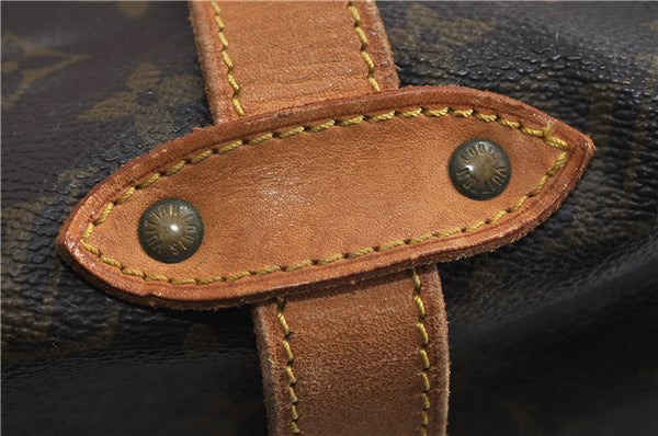 Auth LOUIS VUITTON Monogram Saumur 35 Shoulder Cross Body Bag M42254 LV 7717C