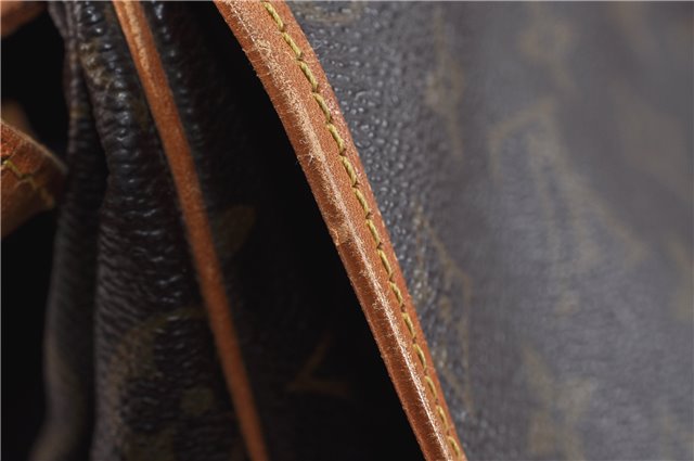 Auth LOUIS VUITTON Monogram Saumur 35 Shoulder Cross Body Bag M42254 LV 7717C
