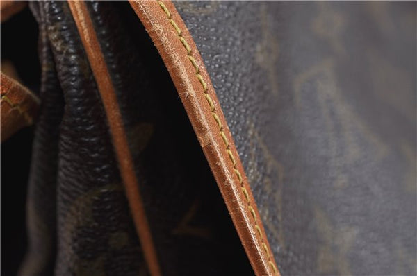 Auth LOUIS VUITTON Monogram Saumur 35 Shoulder Cross Body Bag M42254 LV 7717C