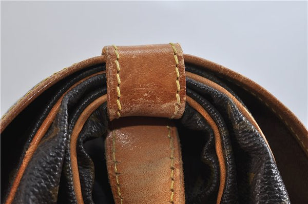 Auth LOUIS VUITTON Monogram Saumur 35 Shoulder Cross Body Bag M42254 LV 7717C