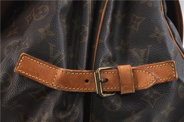 Auth LOUIS VUITTON Monogram Saumur 35 Shoulder Cross Body Bag M42254 LV 7717C