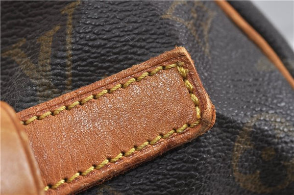 Auth LOUIS VUITTON Monogram Saumur 35 Shoulder Cross Body Bag M42254 LV 7717C