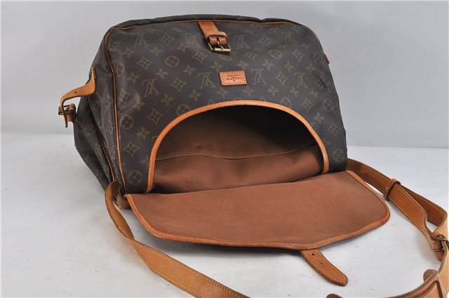 Auth LOUIS VUITTON Monogram Saumur 35 Shoulder Cross Body Bag M42254 LV 7717C