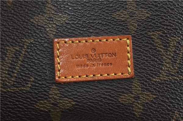 Auth LOUIS VUITTON Monogram Saumur 35 Shoulder Cross Body Bag M42254 LV 7717C