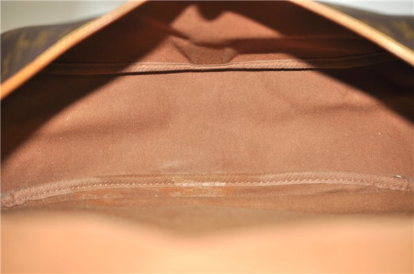 Auth LOUIS VUITTON Monogram Saumur 35 Shoulder Cross Body Bag M42254 LV 7717C