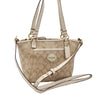 Authentic COACH Signature 2Way Tote Hand Bag PVC Leather F20097 Beige 7717E