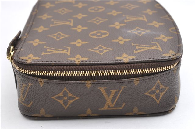 Authentic Louis Vuitton Monogram Poche Monte Carlo GM M47350 Jewelry Case 7718F