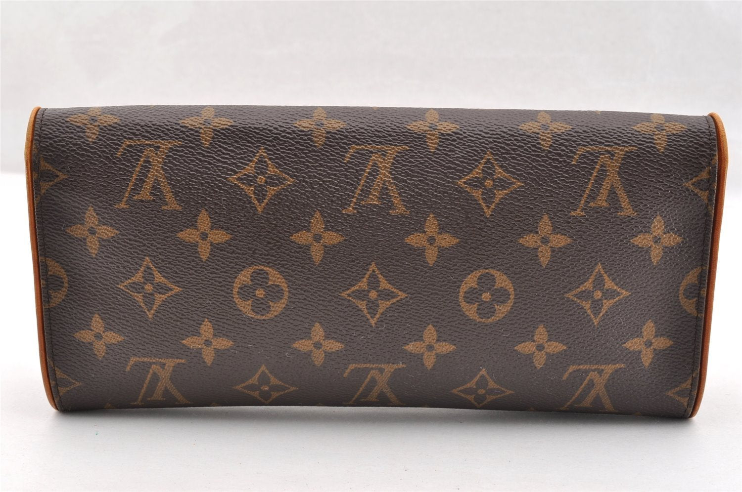 Authentic Louis Vuitton Monogram Pochette Twin GM Shoulder Bag M51852 LV 7718I