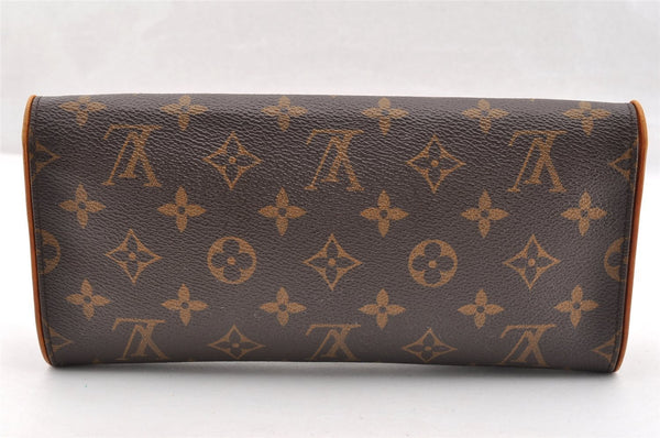 Authentic Louis Vuitton Monogram Pochette Twin GM Shoulder Bag M51852 LV 7718I