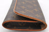 Authentic Louis Vuitton Monogram Pochette Twin GM Shoulder Bag M51852 LV 7718I