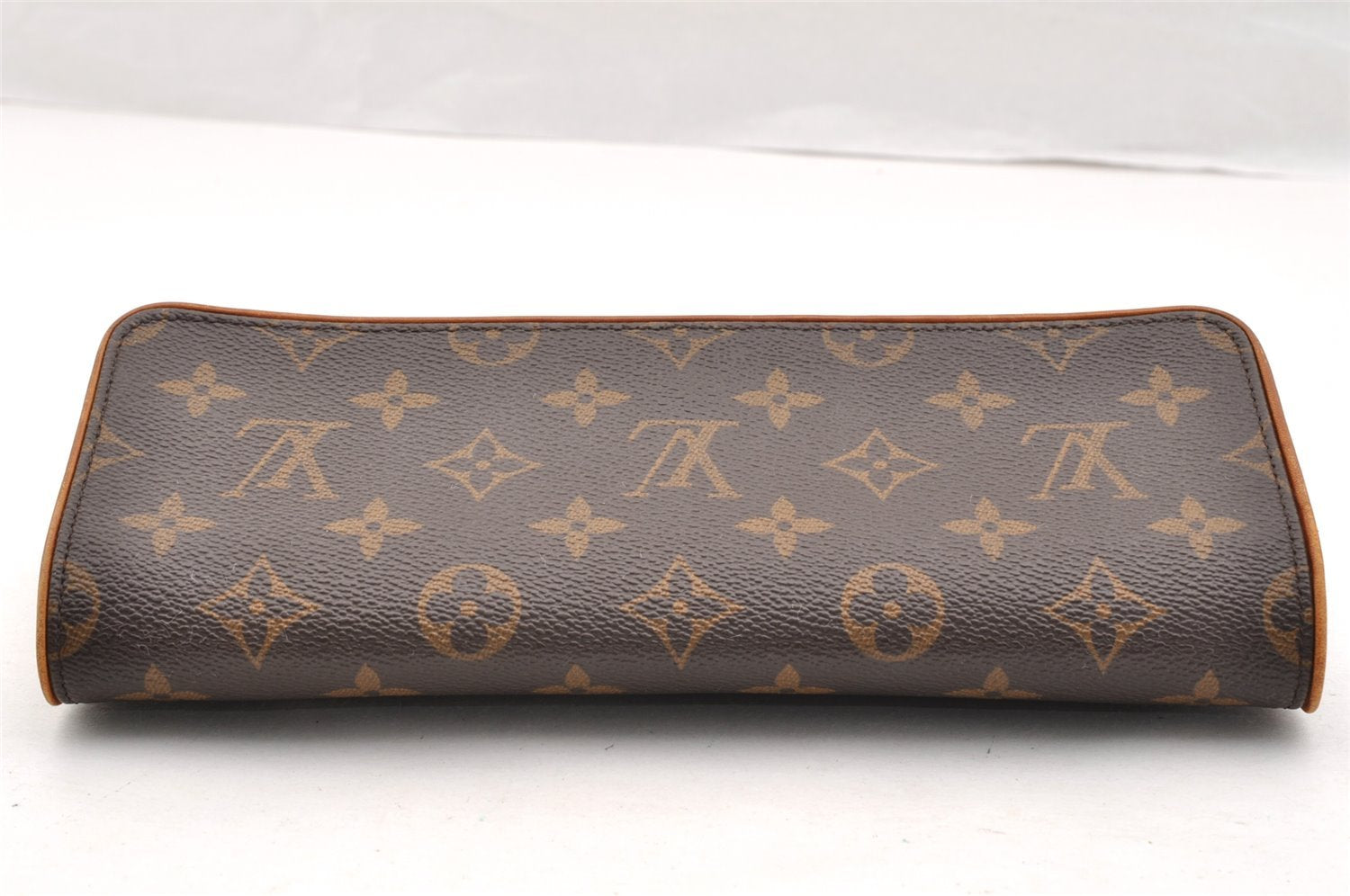 Authentic Louis Vuitton Monogram Pochette Twin GM Shoulder Bag M51852 LV 7718I